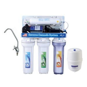 Sistema de osmosis inversa 5 etapas con bomba