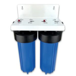 Porta Filtro de Agua Doble Azul 10 x 2,75 Pulgadas